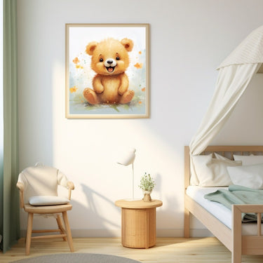 Teddy Bear Painting Art